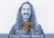 Peter Bursch von Brselmaschine, einer der ltesten Rockbands Deutschlands